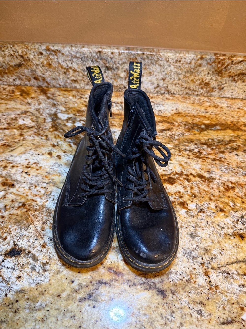 Dr martens Leather Lace-Up Women's Boots